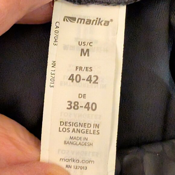 Gray Marika Textured Leggings Size Med - Picture 8 of 11